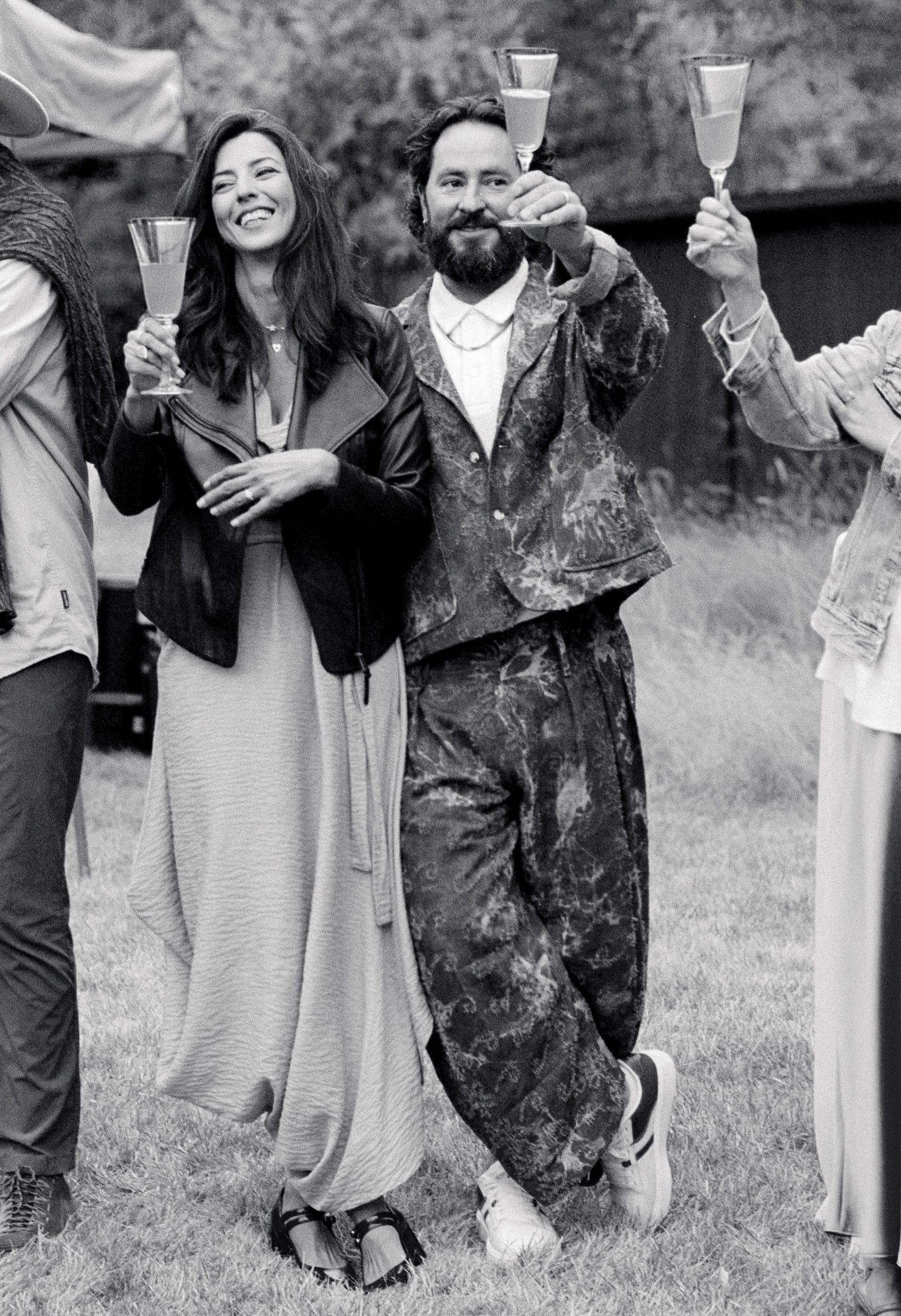 Parker Bolden and Negar Vali at the Perpetually Devastated studio in Coquille, Oregon.
